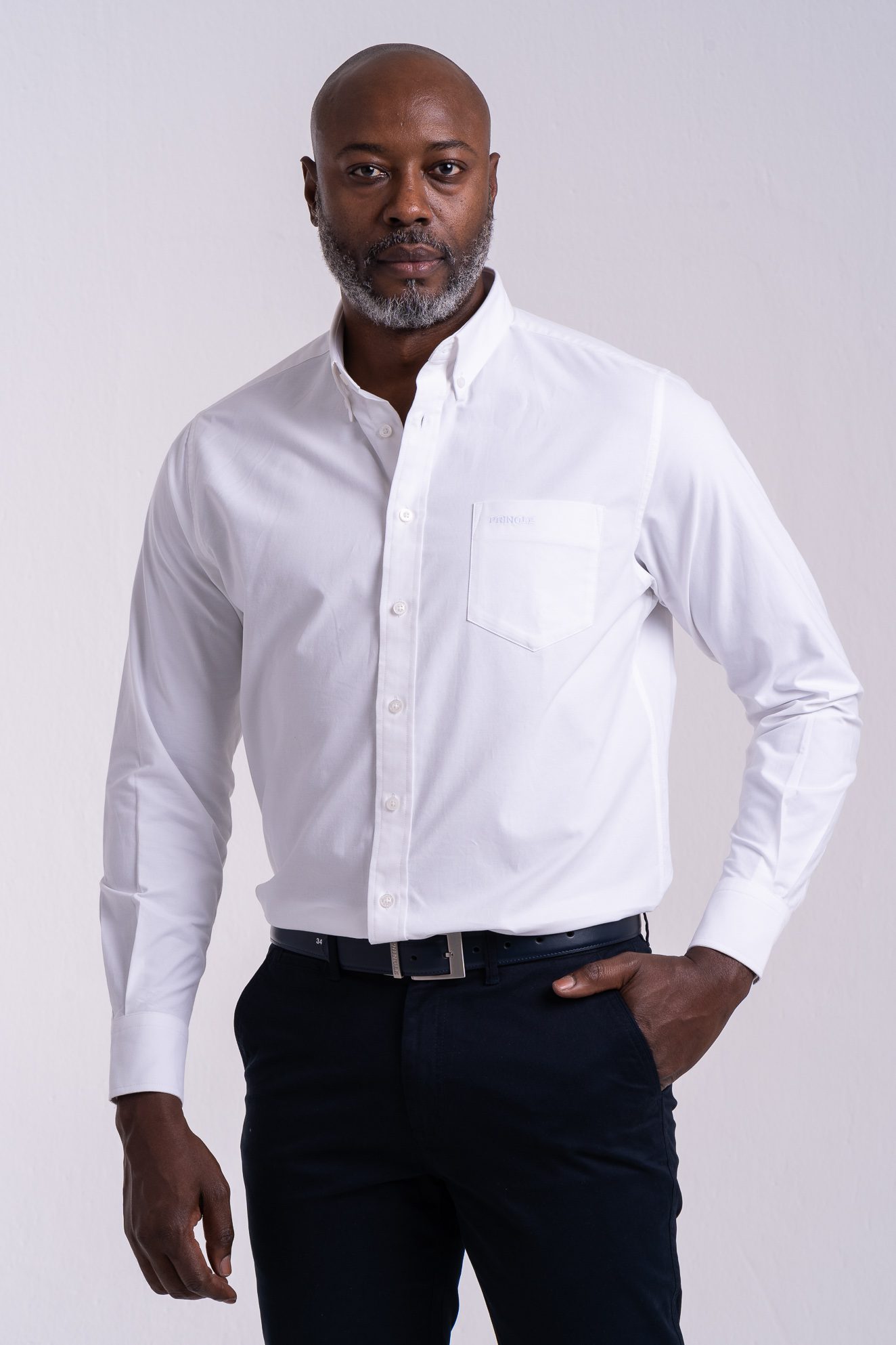 Pringle| Pringle White Classic Shirt | Metro Menlyn